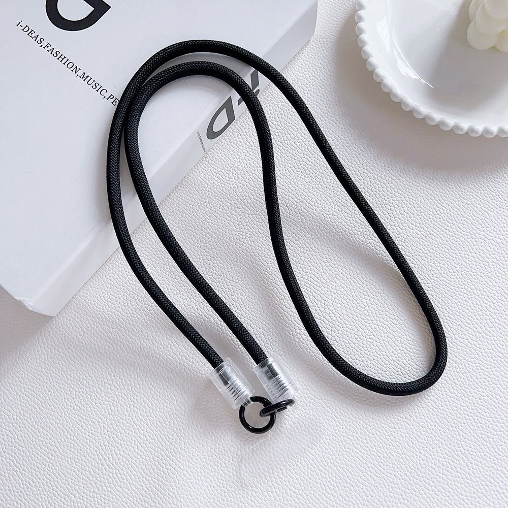 High-end Diagonal Carrying Mobile Phone Lanyard with Universal Case, Durable and Strong Back Clip Rope.