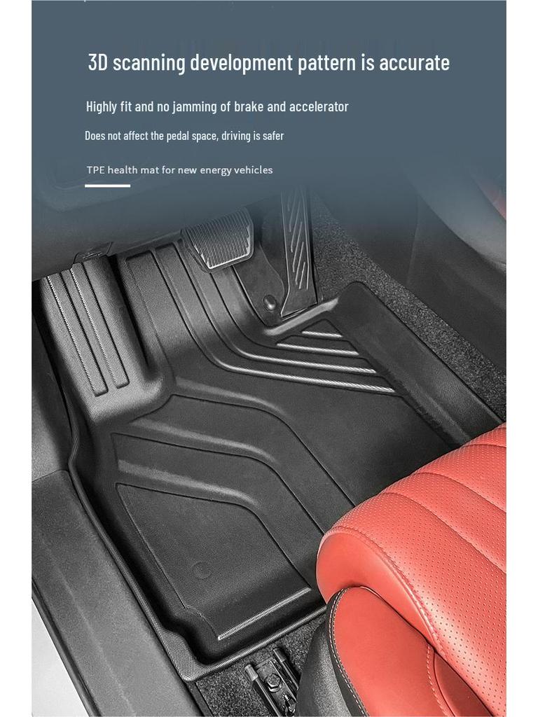 XT Yaoguang EXEED-RX 23-24 Car Floor & Trunk Mats - Dirt-Resistant, Full Coverage TPE.