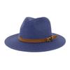 Nuovo Taglia Grande 59-60CM Cappello Panama Cappelli Estivi da Sole per Donna Uomo Esterno Spiaggia Paglia Cappellino Protezione UV Chapeau Cappello Jazz Trilby