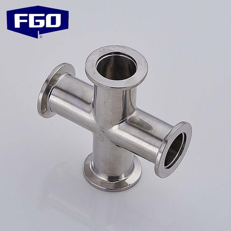 FGO KF25 Acero Inoxidable 304 Accesorios Cruzados de Vacío