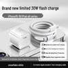 Compatible Gallium Nitride Charger for iPhone 12–15 Pro Max, 16, and 14 Plus PD Fast Charging