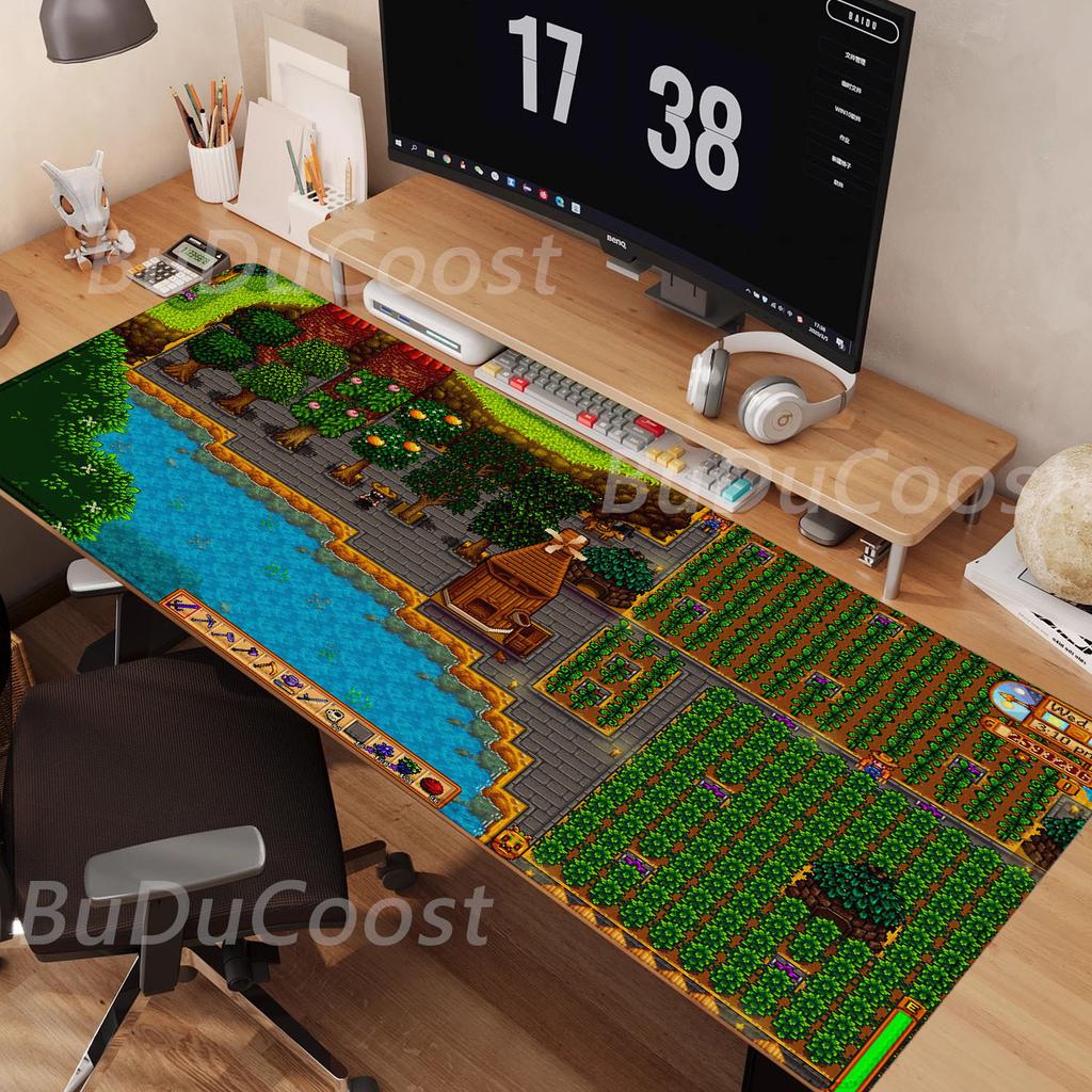 Stardew Valley e-sport Stolní podložky Gumová podložka pod my Zamykací okraj Počítač Kancelář Vysokodefinice tisk Podložka pod my na stůl