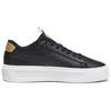 New PUMA Smash Platform V3 Low Top Skateboard Shoes Women's Black Gold 392504-01