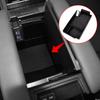 För Toyota Sienna 2025 2025 2025 2025 Vänsterstyrd Armstödsbox Förvaringsfack Organizer Mittkonsol Behållare Förvaringstillbehör