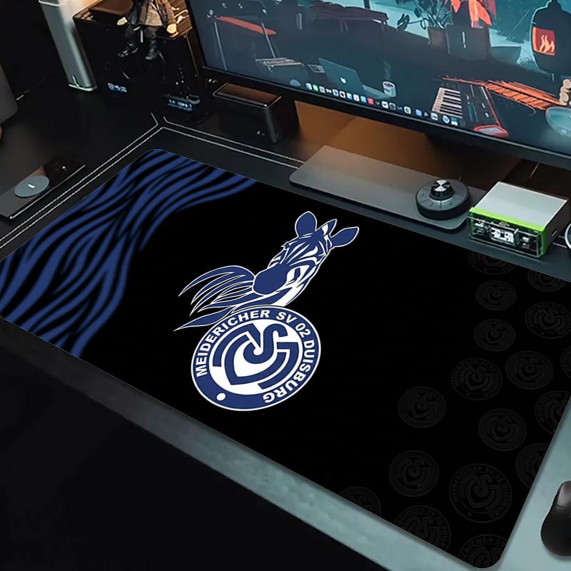 Tappetino Mouse Msv Duisburg Grande Cuscino Tavolo da Gioco Antiscivolo Laptop Tablet Mousepad Grande Tappetino XXL Mini PC Playmat Con bordo bloccato_xia