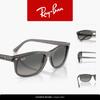 Light Grey Lens Width 0RB2224F Ray-Ban Sunglasses, Unisex, frame/Opal Grey, lens/Crystal Gradient, 57mm,