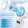 Mini Fan - Portable Fan - Cooling Function - 3600 mA, LED Display, 1-199 Speeds, Neck Fan - Ideal for Travel less