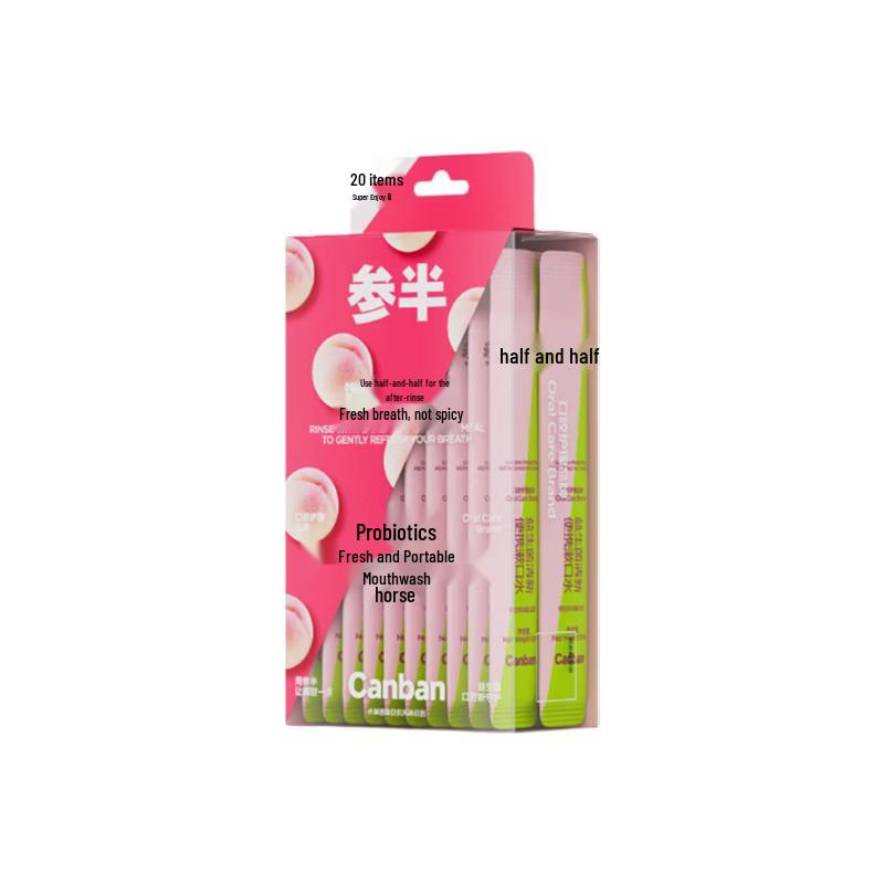 Samban Peach Oolong Probiotic Portable Mouthwash