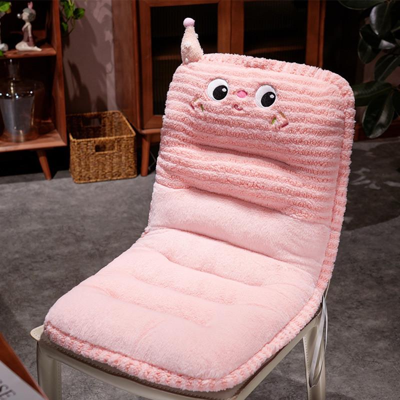 Office Chair Cushion Mat With Plush Material For Long Sitting Comfort In Home And Office Use