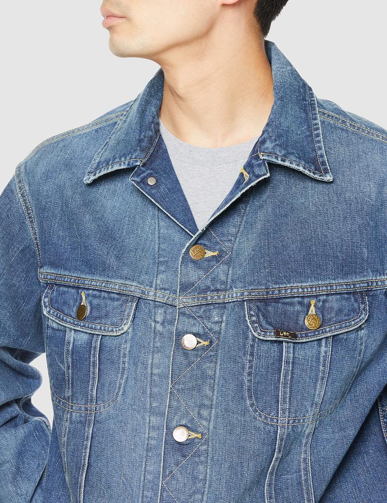 Lee RIDER JACKET COMPILATIONS - Medium Used Denim XL