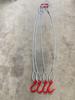 Galvanized/Oiled Double Leg & Four Leg Wire Rope Sling with Lifting Hooks for Crane Rigging