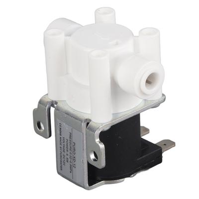 1 pz DC 12V Elettrovalvola magnetica per purificatore d'acqua a solenoide Connessione rapida Normalmente chiusa