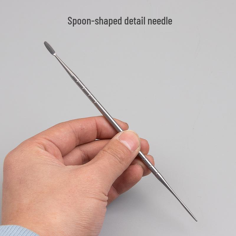 

Набор для лепки из сверхлегкой глины: Набор из 6 предметов из нержавеющей стали и пластилина для моделирования для DIY-проектов