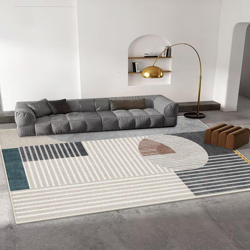 Nordischer Moderner Teppich Wohnzimmer Dekoration Schlafzimmer Geometrie Große Fläche Lounge Teppich Zuhause Couchtische Fußmatten 200x300 Zimmer