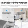 3x Brass Faucet Water Saving For Reduces Knocking Noise Replaceable Filter Mixed Nozzle 24mm Water Ventilation Device
