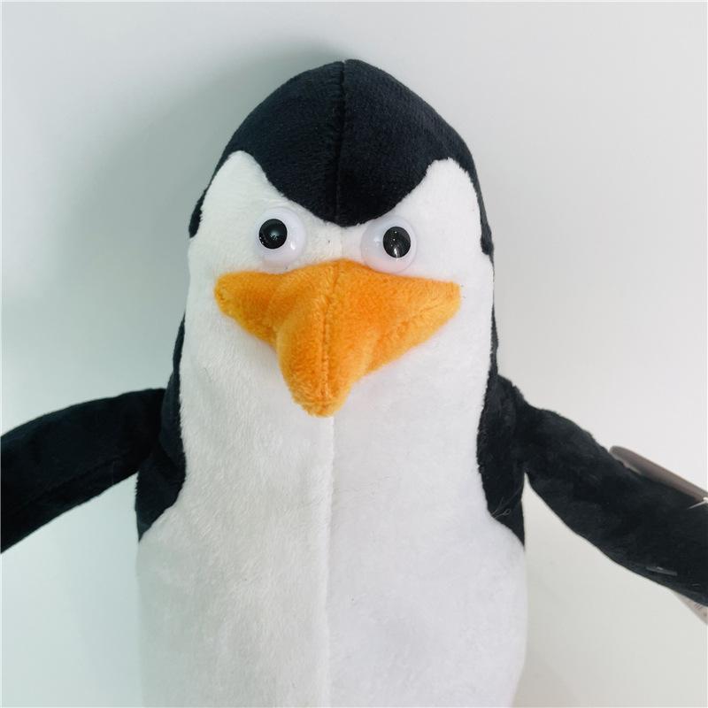 20-35CM 6 Styles Madagascar Plush Toys Stuffed Soft Animal Dolls Giraffe Hippo Lion Penguin Zebra Lemurs Figure Gift for Kids