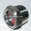 1-1/4"-11.5 NPT 304 Stainless Steel Oil Sight Glass,Viewports,Level Window For Air Compressor Gearbox Vacuum Pump