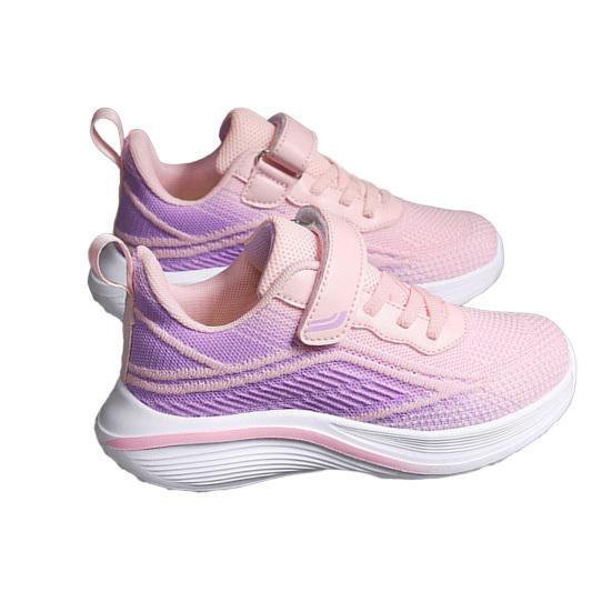 Girls Running Sneakers Kids Sports Shoes Breathable Lightweight Sneakers Memory Foam Insoles Non-Slip Shock-absorbing Footwear
