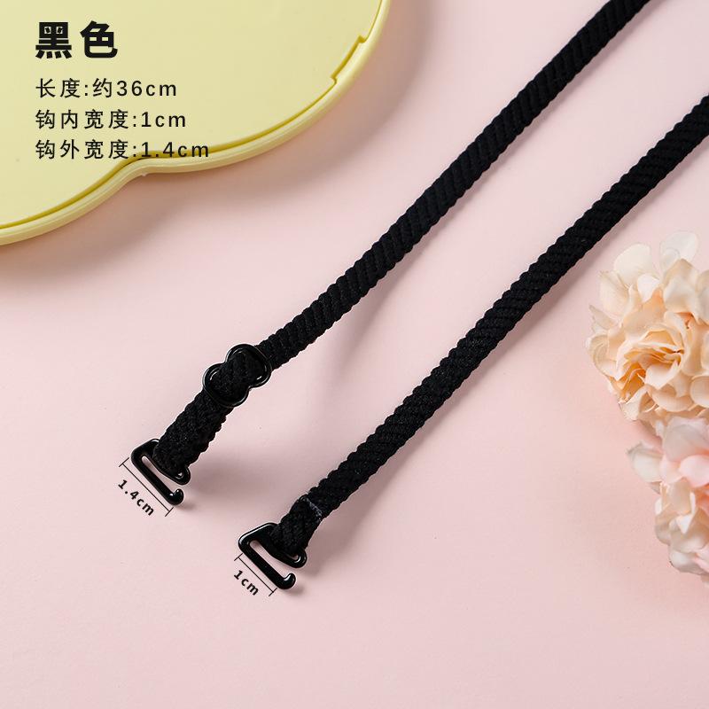 Threaded Fabric Strap Lingerie, Thin Invisible Backless Straps, Seamless, Can Be Exposed, Women's Bra Strap Cross Accessories