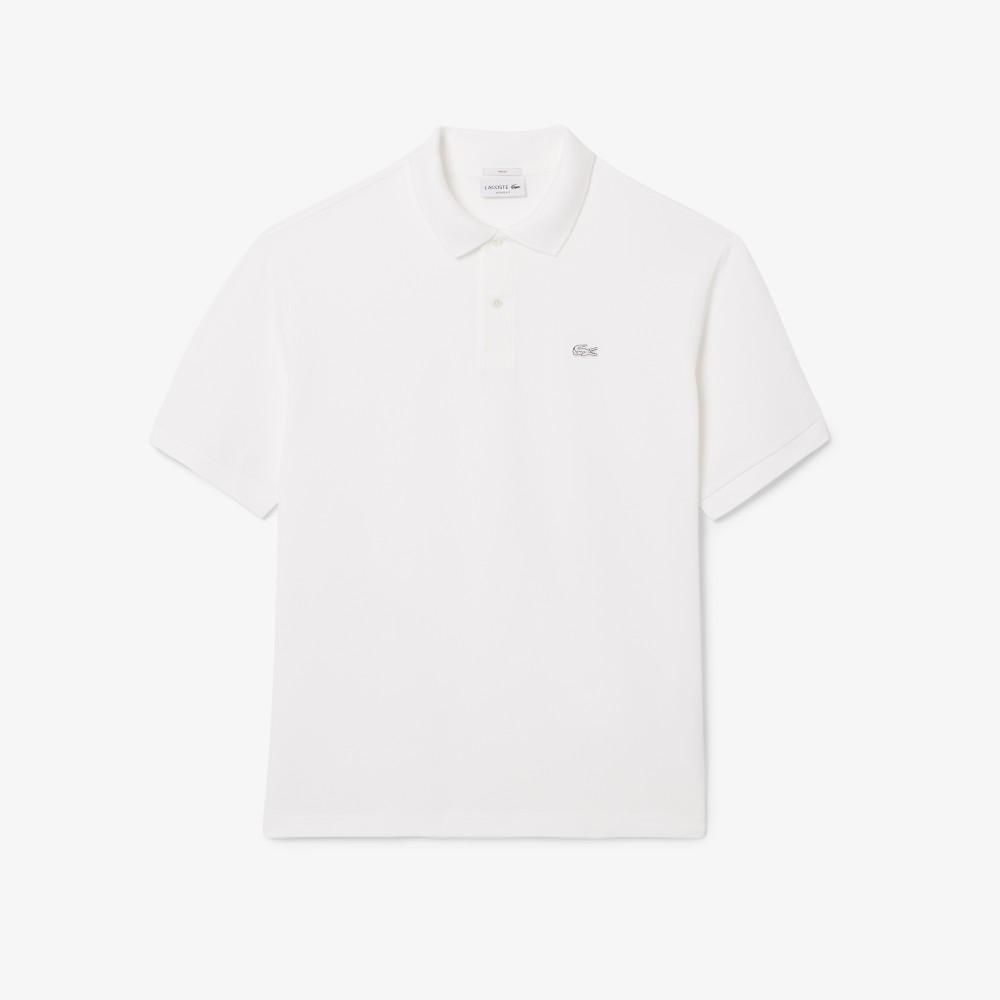[lacoste] Men's Croc Signature Loose Fit Short-Sleeve Polo Shirt PH7757-56G001