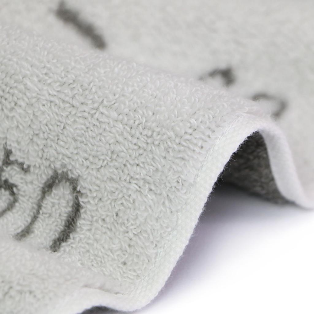 Imabari Baby Towel Iori SUKU-SUKU iori Organic Height Chart Bath Towel, Fluffy, Baby Gift (Off-White)