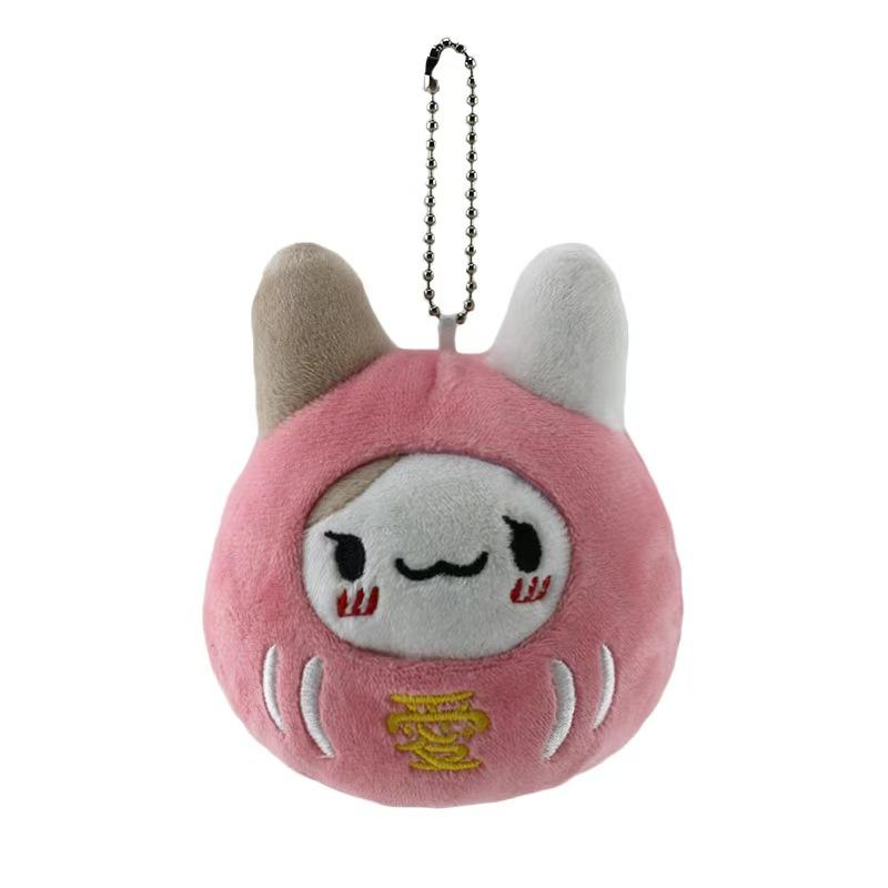 Bugcat Capoo Plush Toys Keychain Cute Blue Cat Erpillar Soft  Stuff Animal Bag Accessories Pendant For Birthday Gift
