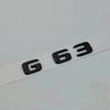 Glossy Black Car Rear Trunk Letters Badge Emblem Logo Sticker For Mercedes-Benz G63 AMG W463 W464 G 63 V8 BITURBO Accessories TN2
