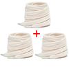 1Pair/3Pair NEW Flat High-Quality Cotton Shoelace Suitable for A Variety of Shoes 0.8 Cm Wide Unisex Solid-Color Shoelaces