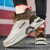 Winter velvet warm thickened new high-top white board shoes cotton shoes high-quality dad shoes
