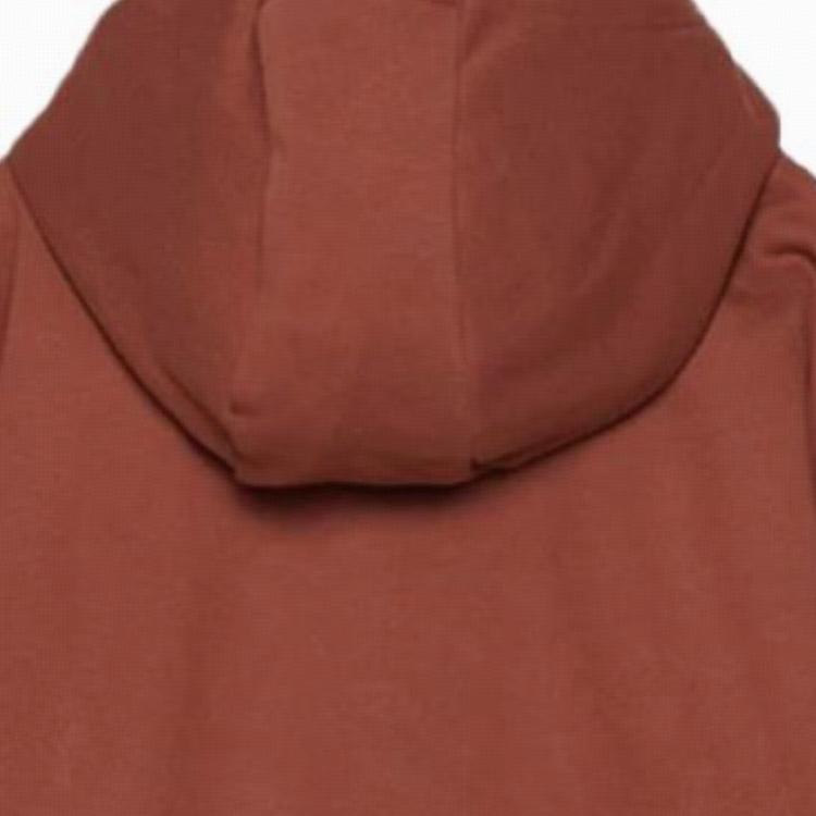 Nike Logo Print Loose Fit Hooded Long Sleeve Sweatshirt Men Sweatshirt Red CW4538-670