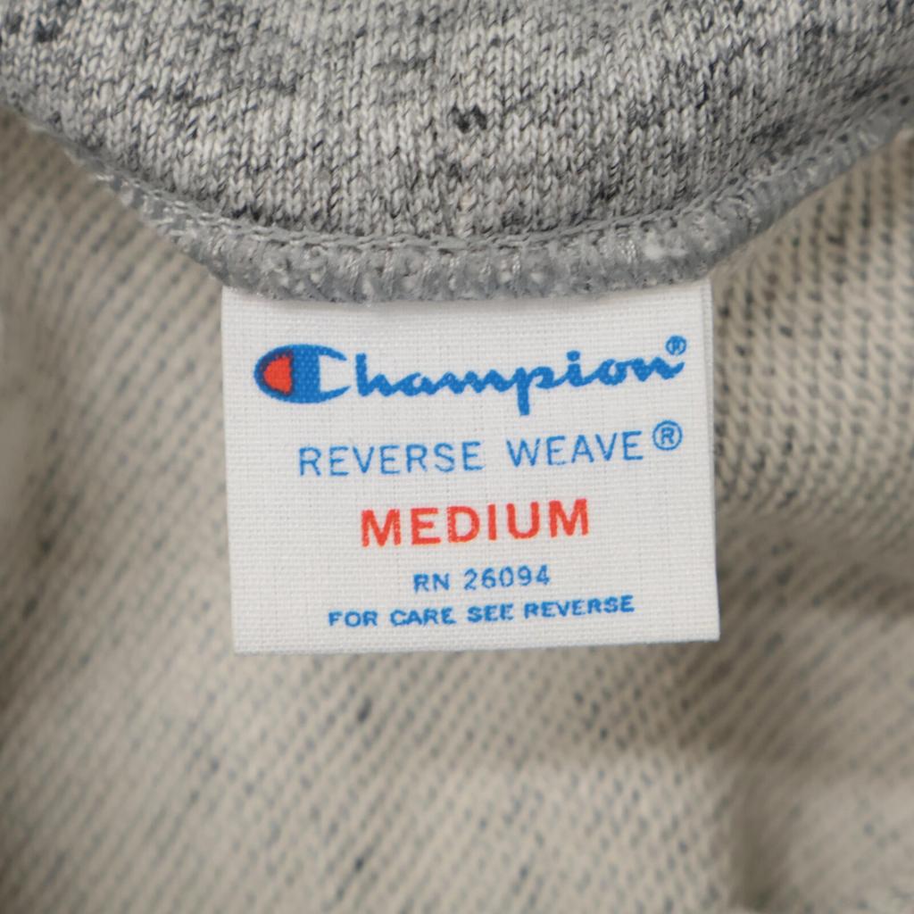 Champion [Excellent Condition/25% Stainless Steel] C8-Z101 Reverse Weave(R) Hooded Sweatshirt/ Tops M grayUsed