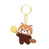 Decorative Red Panda Keychain for Car, Thanksgiving, Birthday, Holiday