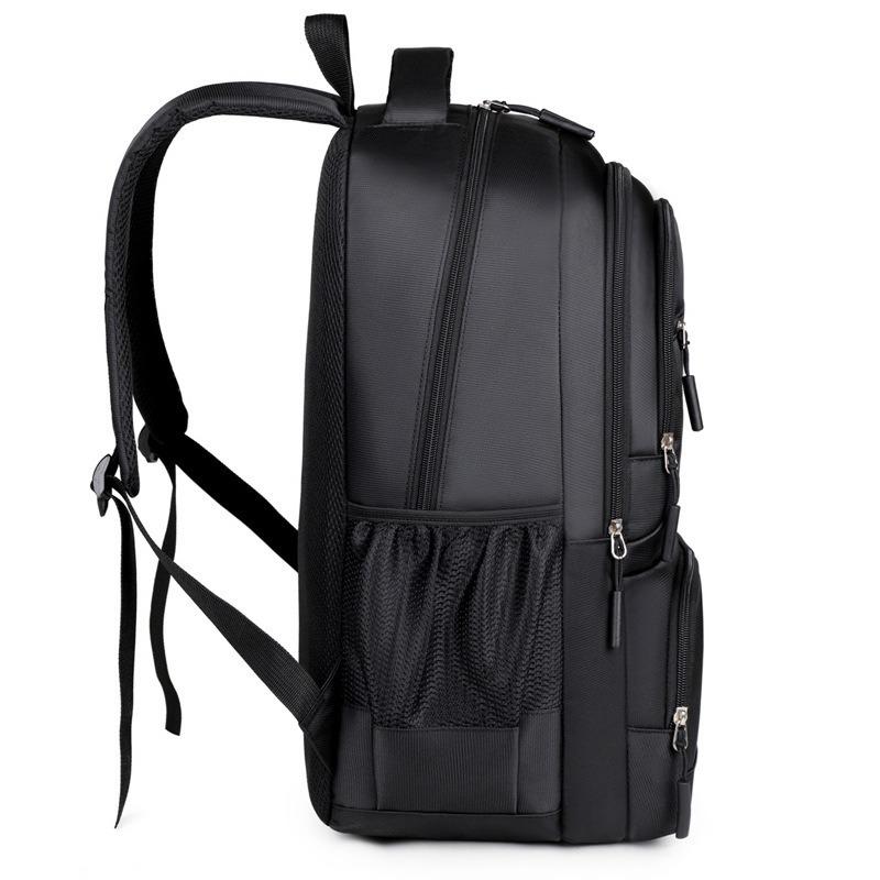 Men Oxford Backpacks Students School Bags Business Laptop Bag Commuter Daypack Large-Capacity Waterproof Durable Travel Rucksack