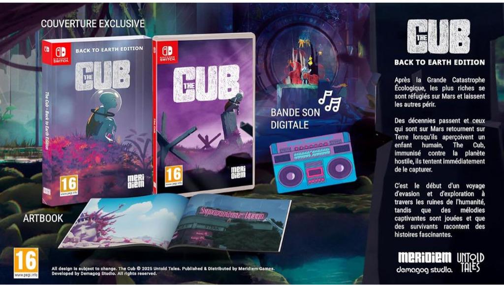 [USED] THE CUB BACK TO EARTH EDITION switch