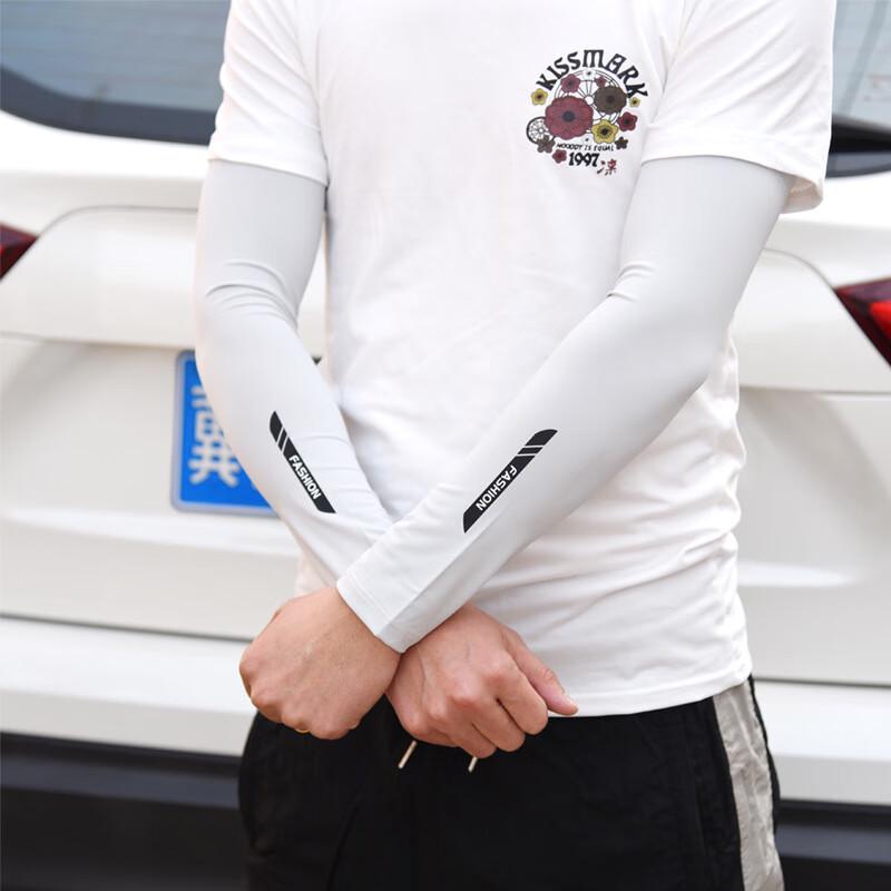 MEET SUNNY Men s Summer Ice-Feel Arm Sleeves L (3 Pairs)