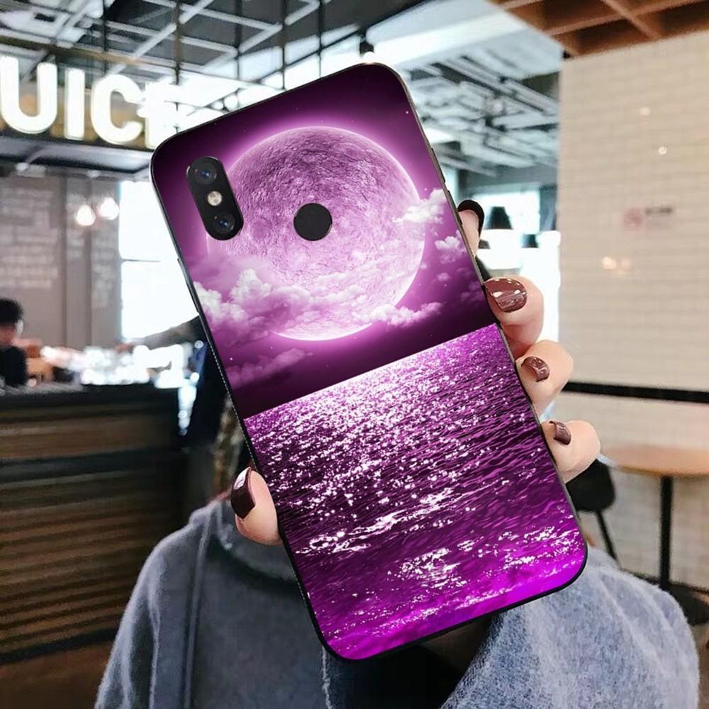 Purple Aesthetic Phone Case For Xiaomi Mi 5X 8 9 10 11 12 lite pro 10T PocoX3pro PocoM3 Note 10 pro lite