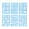 Christmas Decoration Snowflakes Electrostatic Stickers Window Glass Stickers Snowflakes Window Stickers Christmas