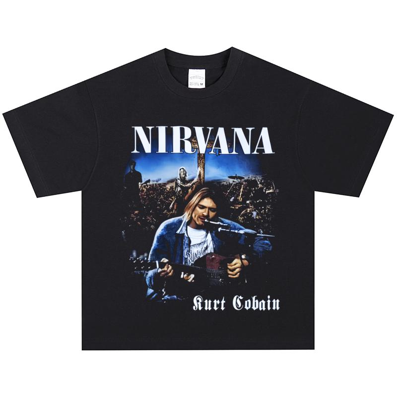 Nirvana T-Shirt, Soft Fabric Casual Daily Wear XL