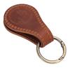 Magnetic Hat Clip for Travel On Bag Hands Free PU Leather Strong Magnet Hat Clip Holder Teardrop Shape Crazy Horse Brown