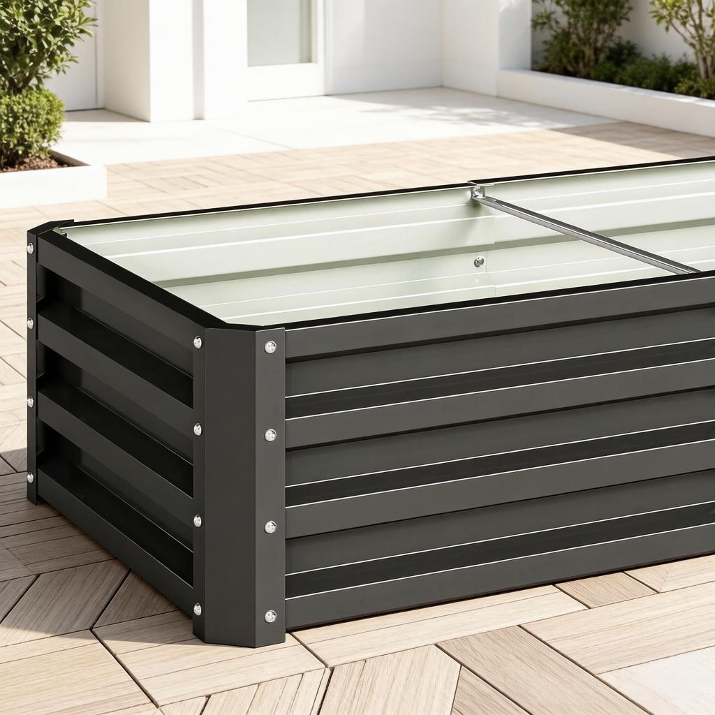 Modern Garden Box, Functional Planter, High-Quality Raised Bed (only with Garden Box)