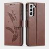 3D Embossed Food Retro Leather Phone Wallet Case Book Stand For iPhone 17 16 Pro Max Samsung Xiaomi 15T Redmi 13 Honor 400 Oppo Card Holder Flip Cover