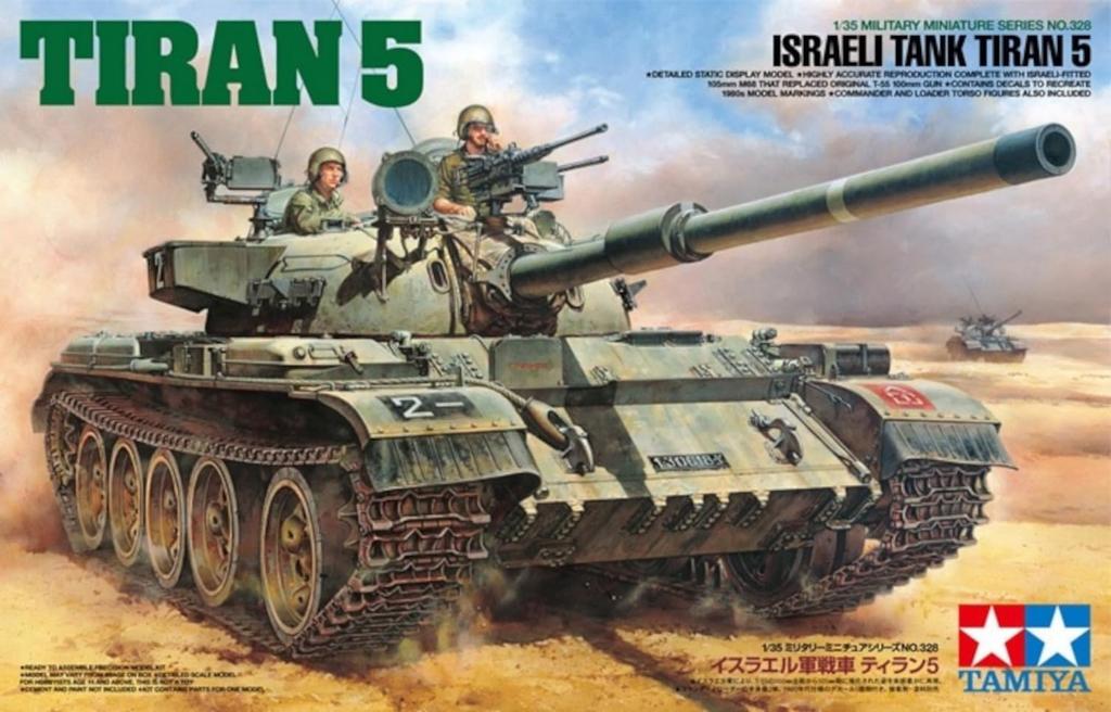 Tamiya Military Miniature Series 328 Israeli Tank Tiran 5 Plastic Model Kit 35328 1/35 No.