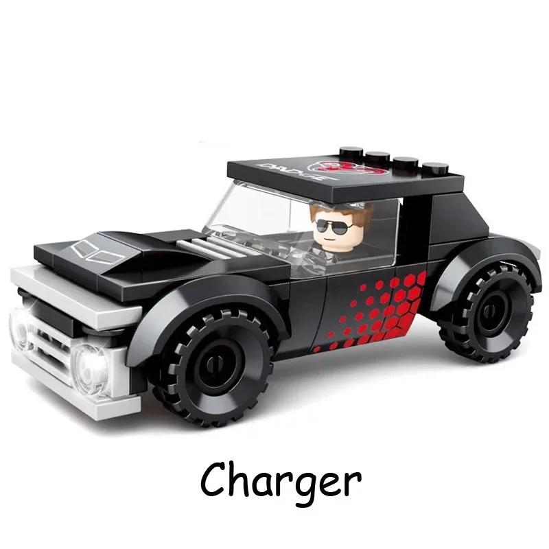 City Patrol Police Motorcycle Car Pursuit Prisoners Model Building Blocks Enlighten Action Figure Toys For Children