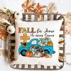 Hello Pumpkin Printed Pillow Case Autumn Party Decor Home Cushion Cover Fall Holiday Pillowcase Thanksgiving Halloween Best Gift