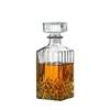 Crystal Whiskey & Wine Glass Bottles - Sealed & Empty for Homebrew