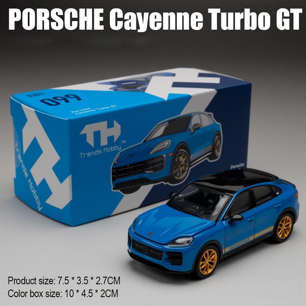 1:64 Porsche 911 GT1 LM 1998 Cayenne Turbo GT Miniature Toys Diecast Alloy Model Car Rubber Tire Children s Interactive Toy Gift