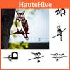 Metal Creative Tree Bird Art Branch Sign Rustic Hang Ld Home Garden Yard Decor