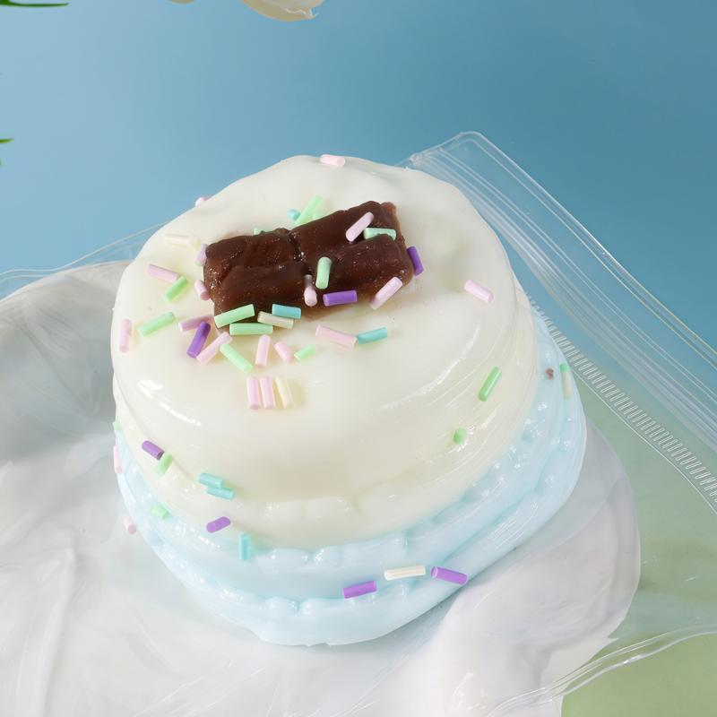 Cute Chocolate Cake Toy Soft Slow Rising For Stress Relief Kids Birthday Party Favors