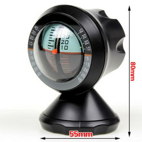 Car Inclinometer Gradient Angle Slope Balancer Declinator Meter Level Gauge