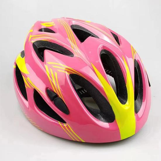 Çocuk Bisiklet Kaskı Renkli Ultra Hafif Nefes Alabilir Havalandırmalı Sağlam PC EPS Astarı Küçük Çocuklar Çocuklar